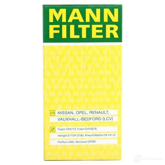 Масляный фильтр MANN-FILTER 4011558004521 DQQ AIU hu618x 66803 изображение 5