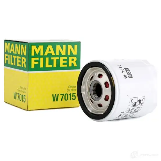 Масляный фильтр MANN-FILTER w7015 67402 XN54 W 4011558044220 изображение 1