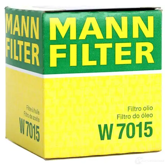 Масляный фильтр MANN-FILTER w7015 67402 XN54 W 4011558044220 изображение 4