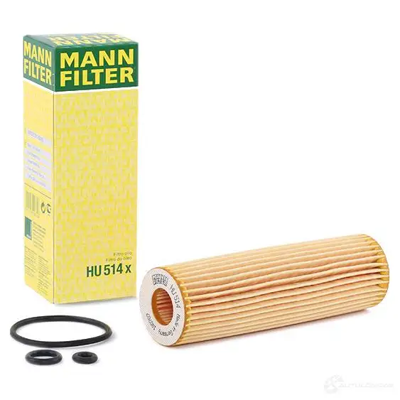 Масляный фильтр MANN-FILTER hu514x 66783 4011558296308 BAF 8LE изображение 1