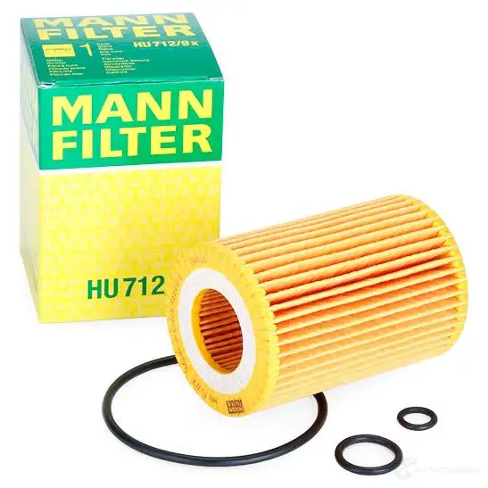 Масляный фильтр MANN-FILTER Q8 GYYL 66840 hu7129x 4011558327705 изображение 3