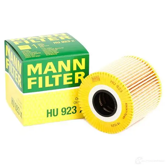 Масляный фильтр MANN-FILTER 66915 hu923x BQH 9NRJ 4011558294205 изображение 1