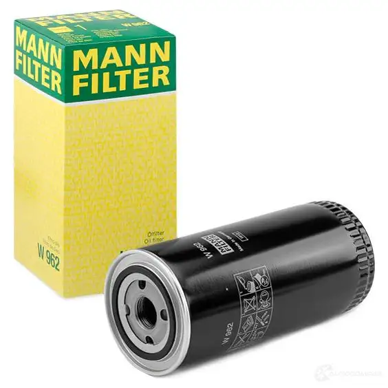 Масляный фильтр MANN-FILTER 67684 4011558714307 B NJMS w962 изображение 1