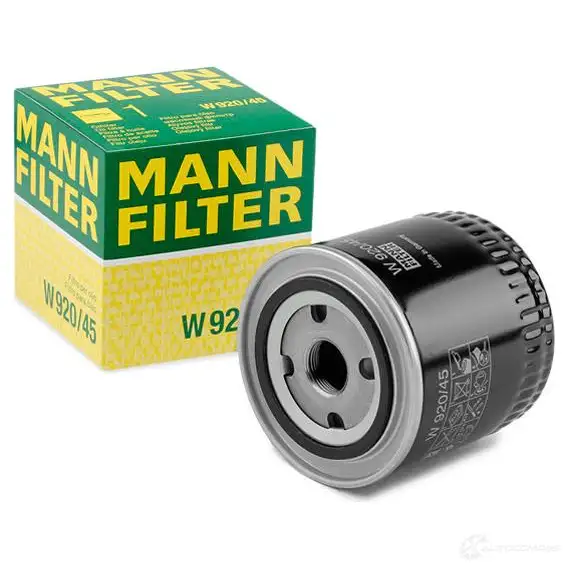 Масляный фильтр MANN-FILTER w92045 67579 4011558731304 X3CB WYO изображение 1
