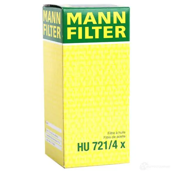 Масляный фильтр MANN-FILTER hu7214x 4011558296001 7G 5NO8 66870 изображение 4
