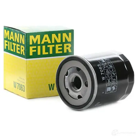 Масляный фильтр MANN-FILTER w7063 1437610451 8WS YCRN изображение 1