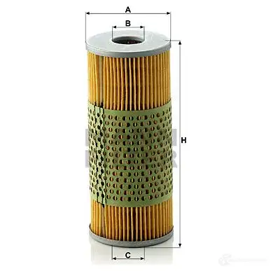 Масляный фильтр MANN-FILTER 4A I6X 66630 4011558253707 h829