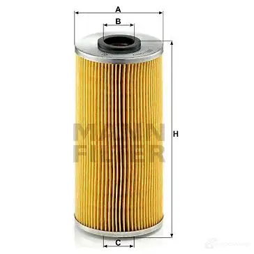 Масляный фильтр MANN-FILTER 66654 h9432t 72MIN L 4011558255206