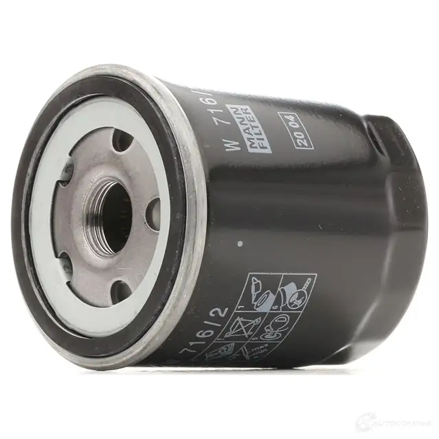 Масляный фильтр MANN-FILTER 1437609969 w7162 HOOXY TG изображение 0