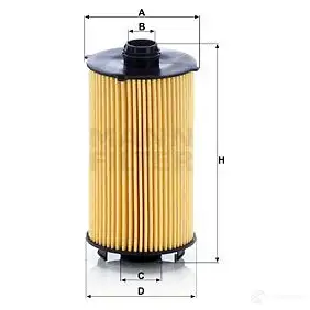 Масляный фильтр MANN-FILTER YEQP E 66771 hu12007x 4011558041762