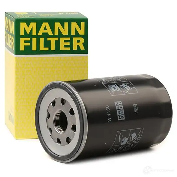 Масляный фильтр MANN-FILTER 67333 w1160 4011558715601 N UGKY изображение 1