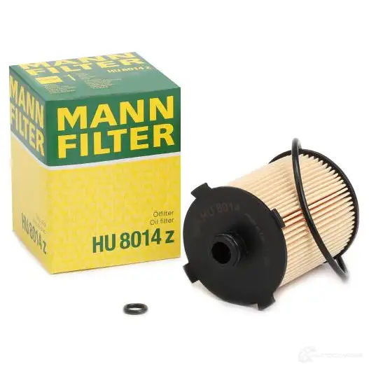 Масляный фильтр MANN-FILTER 1204920134 4011558083274 Z A8J4 hu8014z изображение 1