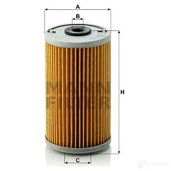 Масляный фильтр MANN-FILTER FE LKRT h614x 4011558251505 66582