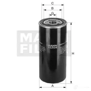 Масляный фильтр MANN-FILTER wd1314518 67739 2E47 Y1 4011558024444 изображение 0