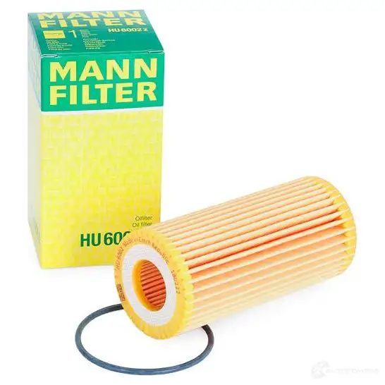 Масляный фильтр MANN-FILTER O6L N2Z8 4011558025656 66786 hu6002z изображение 2