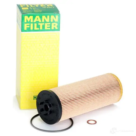 Масляный фильтр MANN-FILTER 2RW IQH1 4011558290504 hu842x 66908 изображение 2