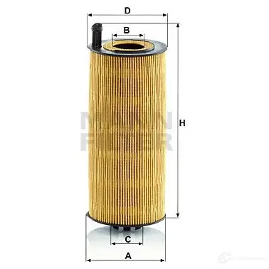 Масляный фильтр MANN-FILTER RPINY I 4011558083991 1204916542 hu12006z