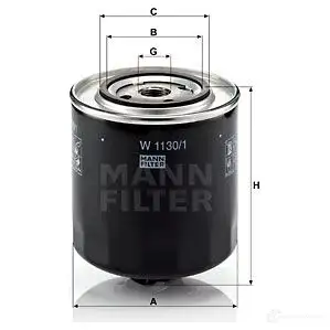 Масляный фильтр MANN-FILTER R NV0N 67317 4011558715106 w11301 изображение 5