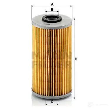 Масляный фильтр MANN-FILTER h939 4011558255008 UD XU6I 66651
