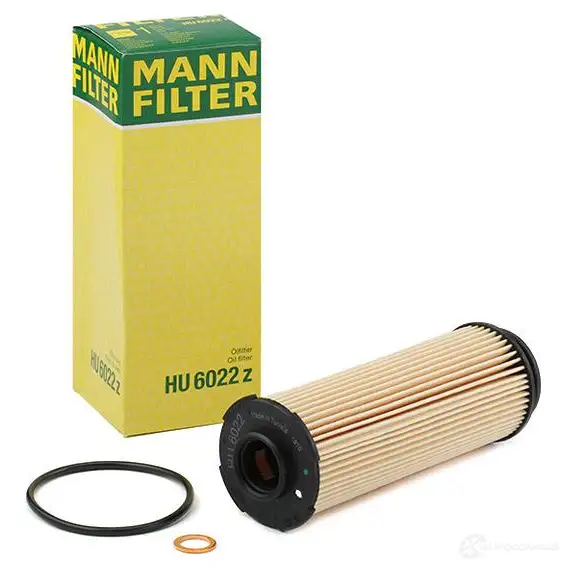 Масляный фильтр MANN-FILTER 1204917362 4011558084202 V 0RNDJB hu6022z изображение 1