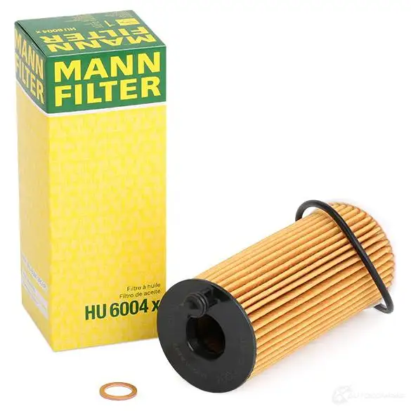 Масляный фильтр MANN-FILTER 4011558017606 hu6004x 66787 IH9R XN изображение 1