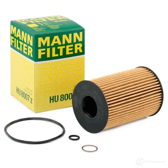 Масляный фильтр MANN-FILTER 4AF4C SV hu8007z 4011558025052 66883 изображение 1