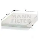Салонный фильтр MANN-FILTER cu2218 4011558317409 9O09G U6 65797