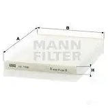 Салонный фильтр MANN-FILTER cu1936 65742 4011558540203 1 N0CX4U изображение 0
