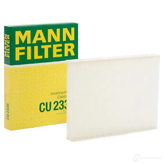 Салонный фильтр MANN-FILTER cu2335 E9 3TP 65825 4011558307608 изображение 0