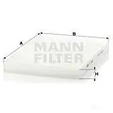 Салонный фильтр MANN-FILTER 4011558245504 65944 cu2882 I51 RWQL изображение 2