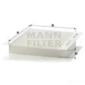 Салонный фильтр MANN-FILTER 4011558314002 65917 FFY9 ENZ cu2680 изображение 0