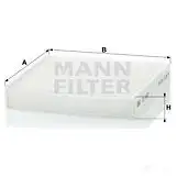 Салонный фильтр MANN-FILTER 4011558317508 65725 cu1827 7CS3A 0 изображение 4