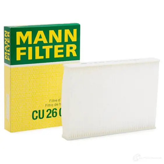 Салонный фильтр MANN-FILTER V851WP E cu26006 65893 4011558027582 изображение 0