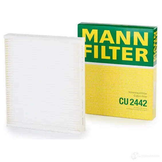 Салонный фильтр MANN-FILTER JRFT Q7V cu2442 4011558547301 65860 изображение 0