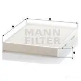 Салонный фильтр MANN-FILTER 65940 2MJ R0 cu2842 4011558309206 изображение 3