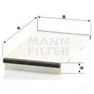 Салонный фильтр MANN-FILTER 4011558405908 65966 cu3020 0L PWPP