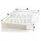 Салонный фильтр MANN-FILTER cu4236 66066 4011558306809 GB 2D3V