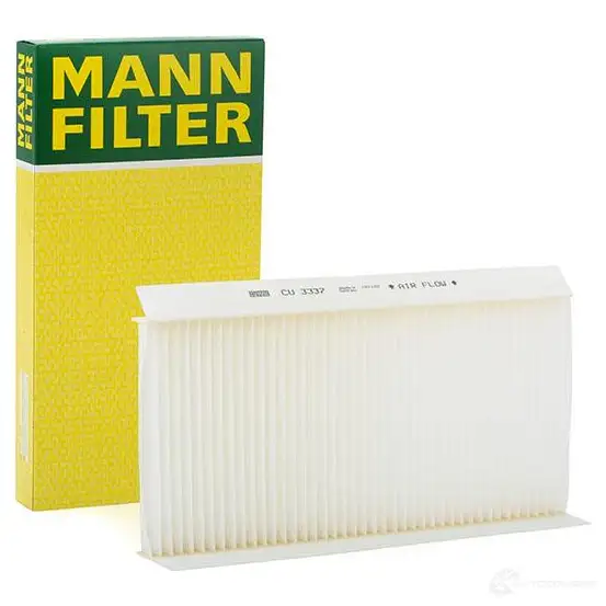 Салонный фильтр MANN-FILTER F2X9 1Z7 65998 4011558306700 cu3337 изображение 0