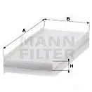 Салонный фильтр MANN-FILTER 8 KT0DV 66114 4011558542603 cu5695 изображение 0