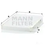 Салонный фильтр MANN-FILTER 65905 cu2629 4011558001919 3VXRA L изображение 0