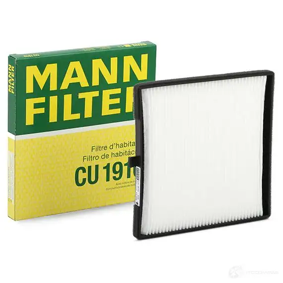 Салонный фильтр MANN-FILTER cu1910 4011558321208 65736 Q5SM N изображение 0