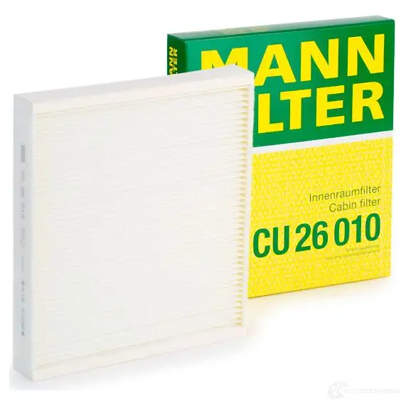 Салонный фильтр MANN-FILTER 3 2X6F 65896 4011558023843 cu26010 изображение 0