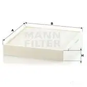 Салонный фильтр MANN-FILTER 3 2X6F 65896 4011558023843 cu26010 изображение 4