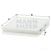 Салонный фильтр MANN-FILTER 65820 MV V3I cu2326 4011558312107 изображение 0