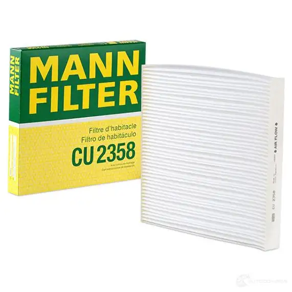 Салонный фильтр MANN-FILTER 65836 RJW9 GG 4011558311100 cu2358 изображение 0