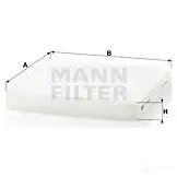 Салонный фильтр MANN-FILTER 65836 RJW9 GG 4011558311100 cu2358 изображение 3