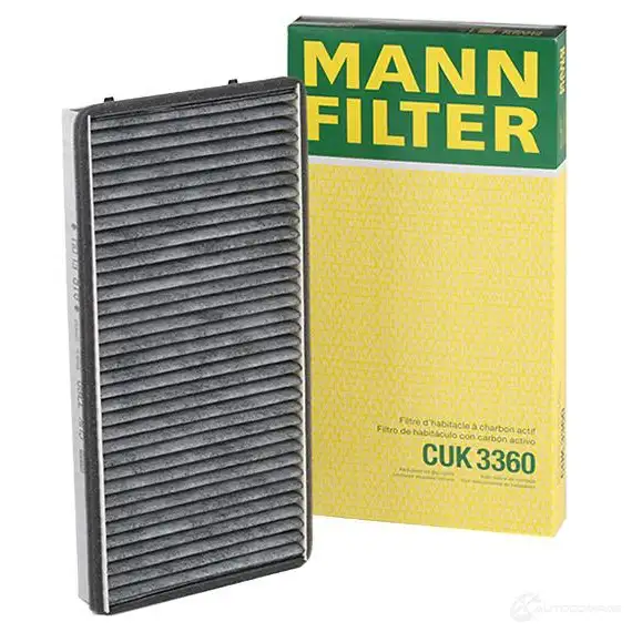 Салонный фильтр MANN-FILTER 4011558402006 O2E 4XJT cuk3360 66299 изображение 0
