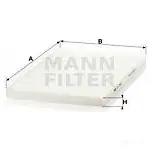 Салонный фильтр MANN-FILTER 23 Y29P 4011558247409 66021 cu3562 изображение 0