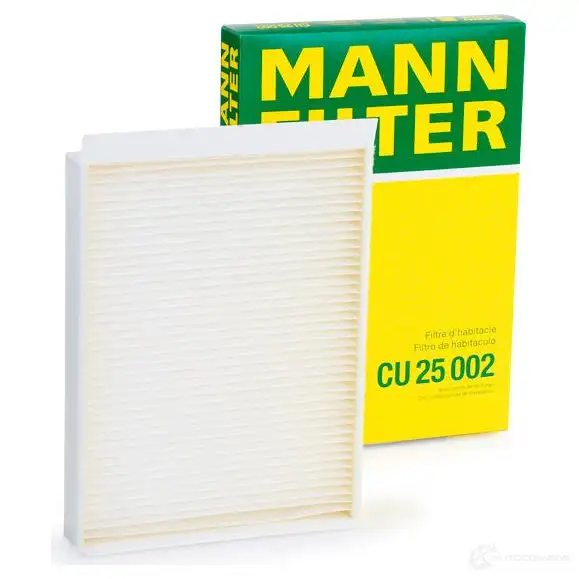 Салонный фильтр MANN-FILTER TGI7H Q4 cu25002 65864 4011558029081 изображение 0