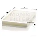 Салонный фильтр MANN-FILTER TGI7H Q4 cu25002 65864 4011558029081 изображение 3